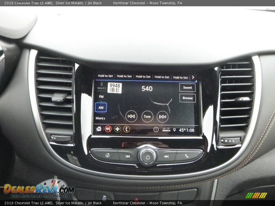 2019 Chevrolet Trax LS AWD Silver Ice Metallic / Jet Black Photo #15