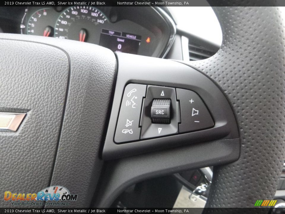 2019 Chevrolet Trax LS AWD Silver Ice Metallic / Jet Black Photo #18