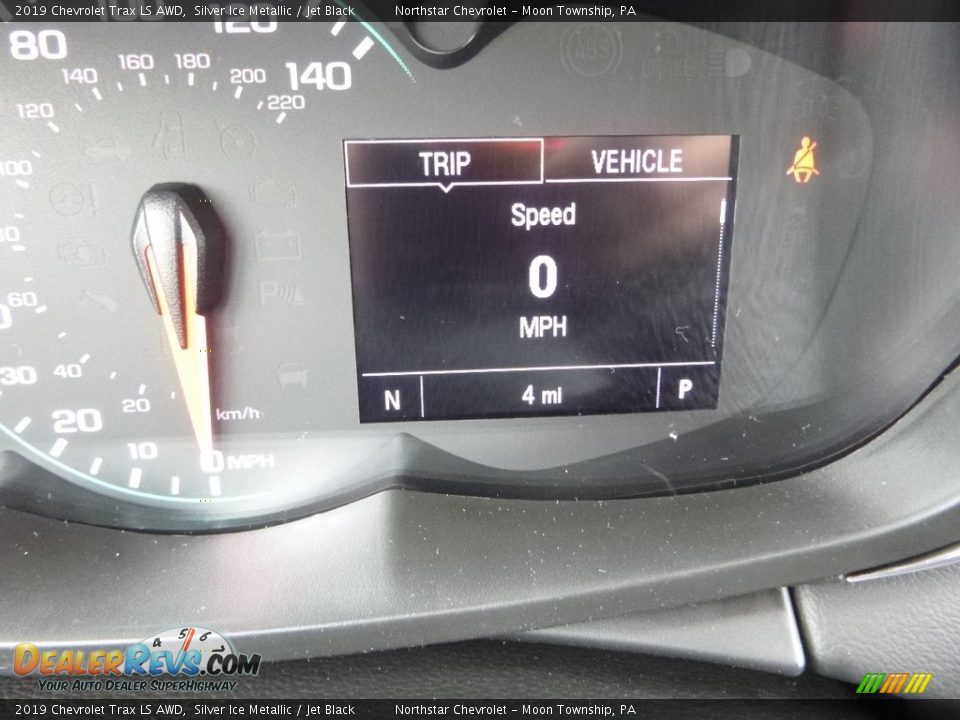 2019 Chevrolet Trax LS AWD Silver Ice Metallic / Jet Black Photo #19