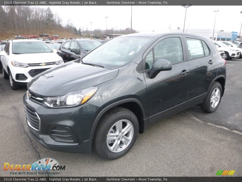 2019 Chevrolet Trax LS AWD Nightfall Gray Metallic / Jet Black Photo #1