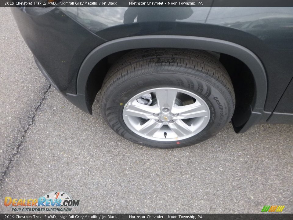 2019 Chevrolet Trax LS AWD Nightfall Gray Metallic / Jet Black Photo #2