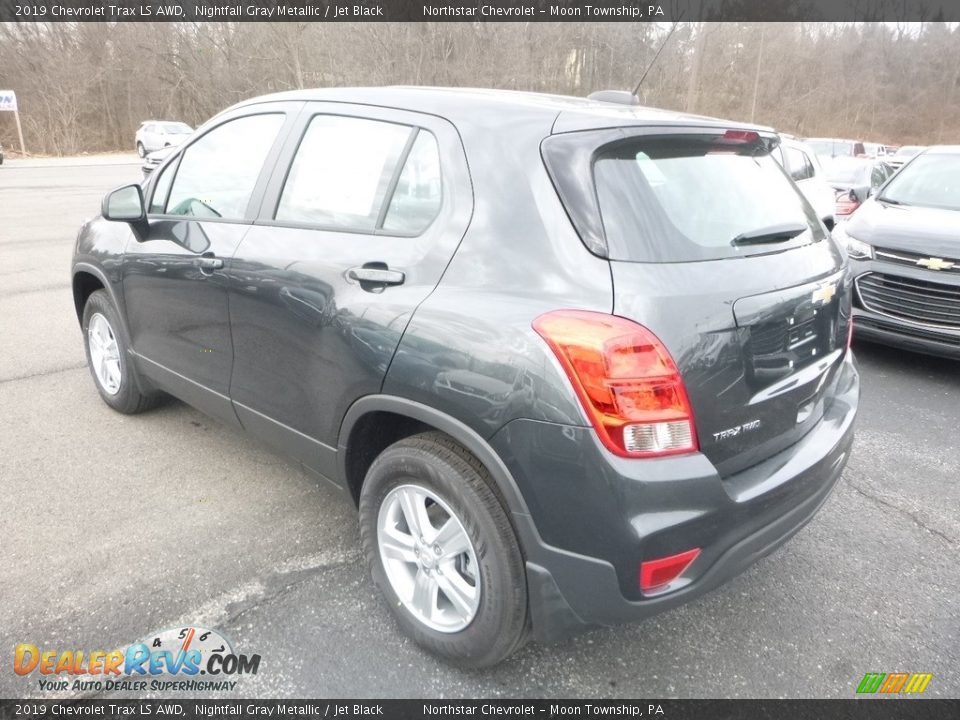 2019 Chevrolet Trax LS AWD Nightfall Gray Metallic / Jet Black Photo #4