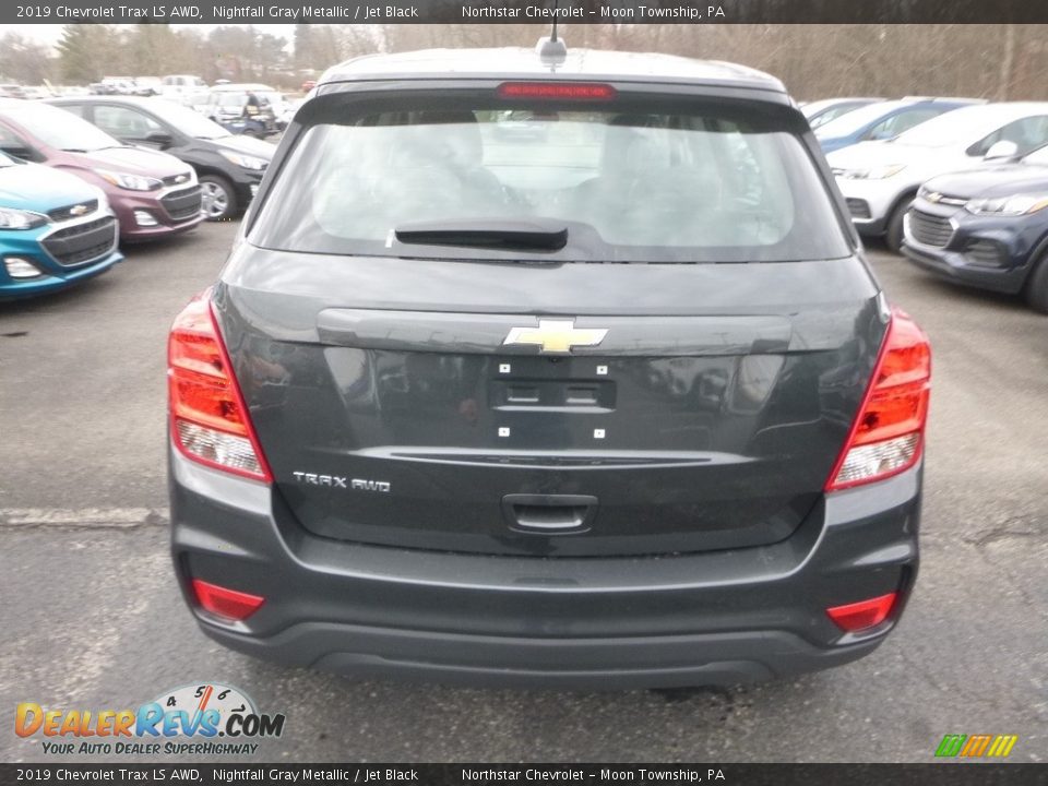 2019 Chevrolet Trax LS AWD Nightfall Gray Metallic / Jet Black Photo #5
