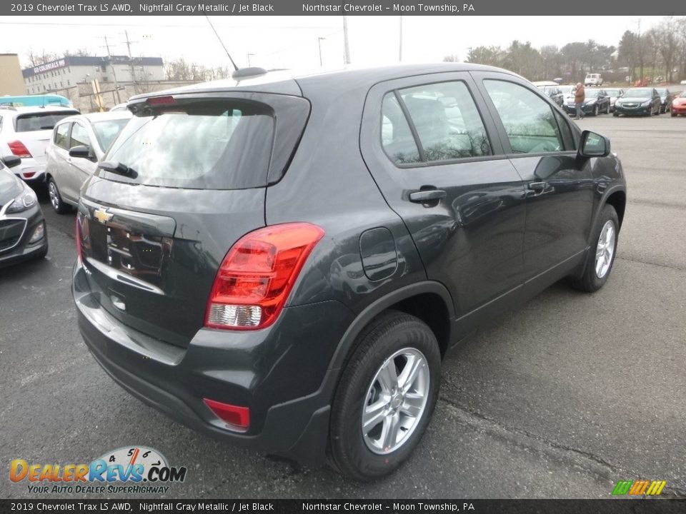 2019 Chevrolet Trax LS AWD Nightfall Gray Metallic / Jet Black Photo #6