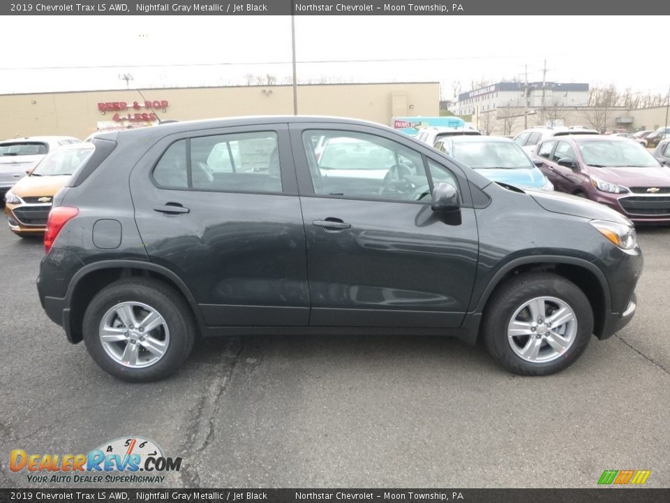 2019 Chevrolet Trax LS AWD Nightfall Gray Metallic / Jet Black Photo #7