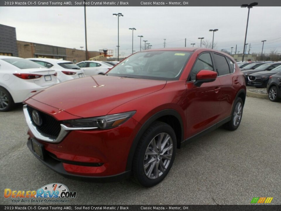 2019 Mazda CX-5 Grand Touring AWD Soul Red Crystal Metallic / Black Photo #1