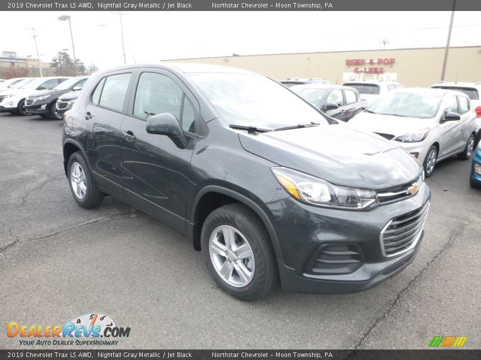 2019 Chevrolet Trax LS AWD Nightfall Gray Metallic / Jet Black Photo #8