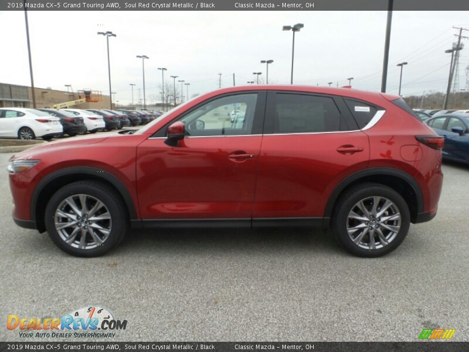 2019 Mazda CX-5 Grand Touring AWD Soul Red Crystal Metallic / Black Photo #2