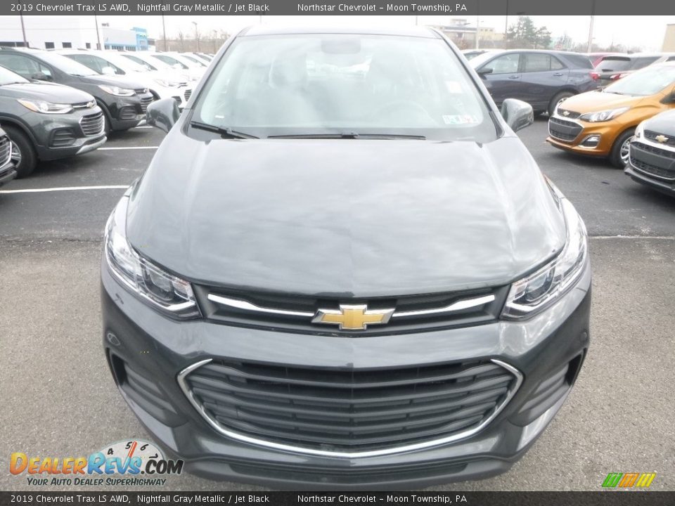 2019 Chevrolet Trax LS AWD Nightfall Gray Metallic / Jet Black Photo #9