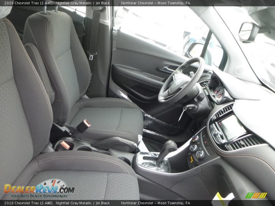 2019 Chevrolet Trax LS AWD Nightfall Gray Metallic / Jet Black Photo #10