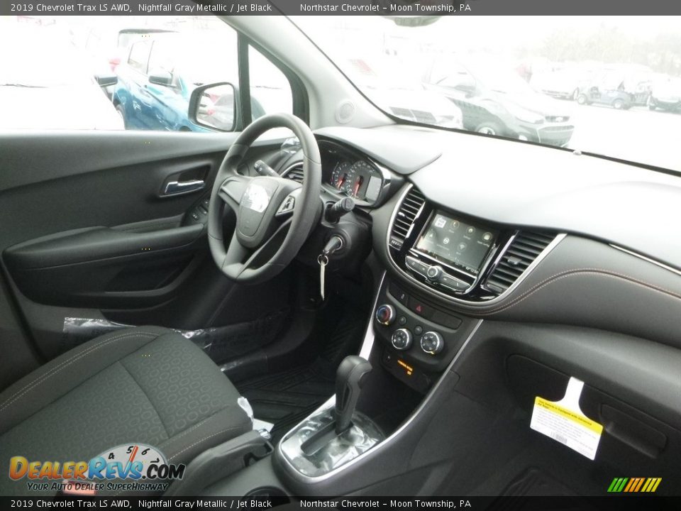 2019 Chevrolet Trax LS AWD Nightfall Gray Metallic / Jet Black Photo #11