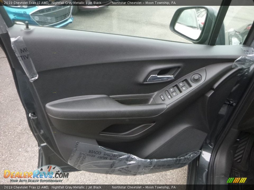 2019 Chevrolet Trax LS AWD Nightfall Gray Metallic / Jet Black Photo #14