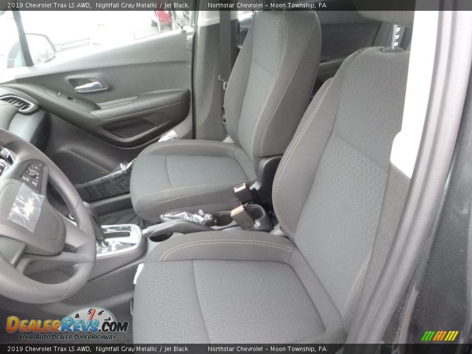 2019 Chevrolet Trax LS AWD Nightfall Gray Metallic / Jet Black Photo #15