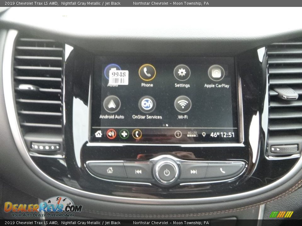 2019 Chevrolet Trax LS AWD Nightfall Gray Metallic / Jet Black Photo #17