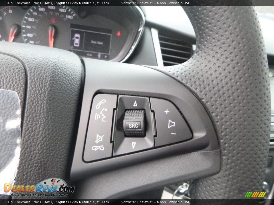 2019 Chevrolet Trax LS AWD Nightfall Gray Metallic / Jet Black Photo #19