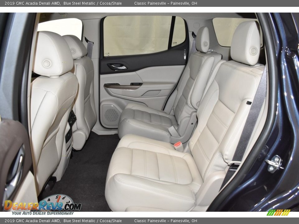 2019 GMC Acadia Denali AWD Blue Steel Metallic / Cocoa/Shale Photo #8