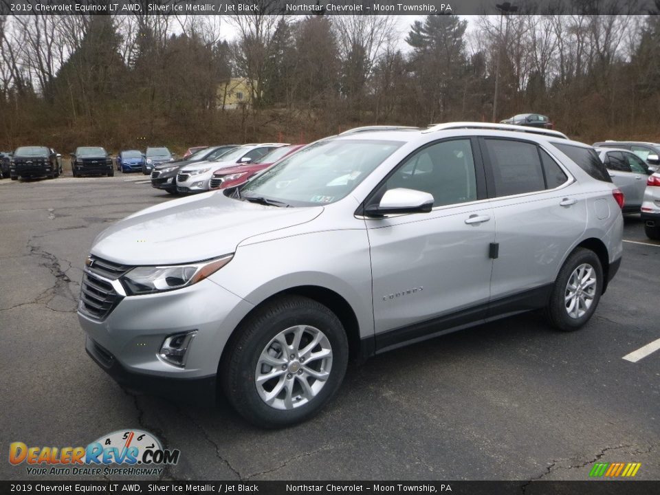 2019 Chevrolet Equinox LT AWD Silver Ice Metallic / Jet Black Photo #1