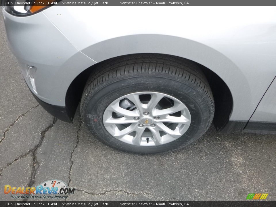 2019 Chevrolet Equinox LT AWD Silver Ice Metallic / Jet Black Photo #2