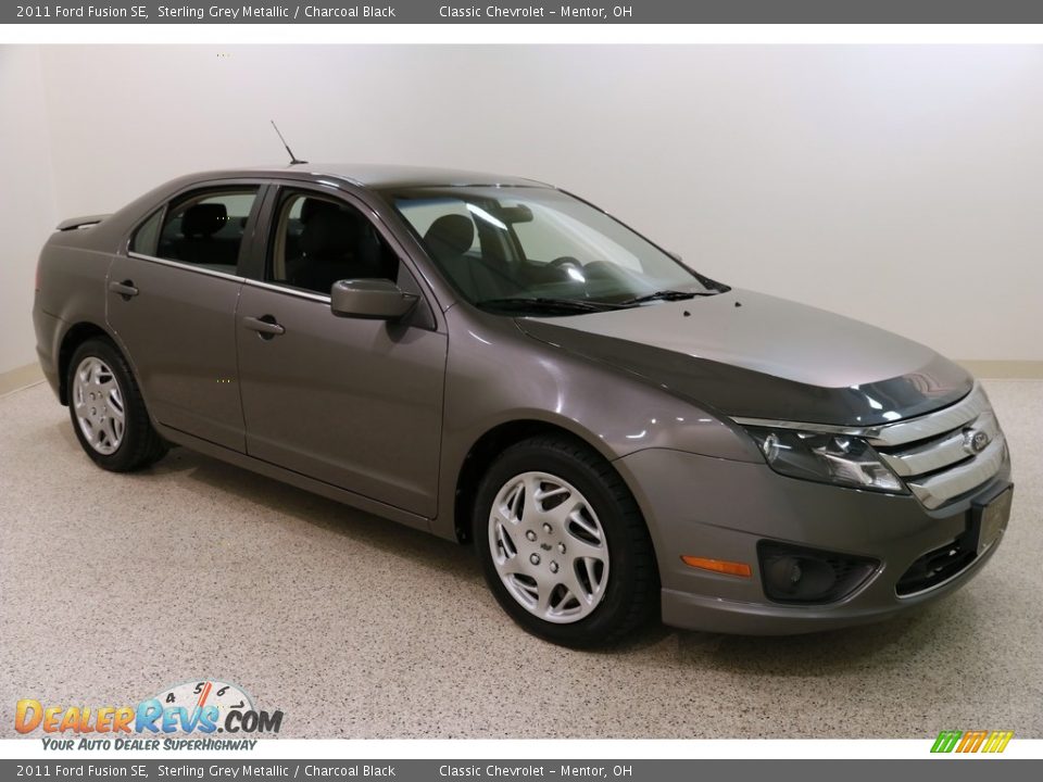2011 Ford Fusion SE Sterling Grey Metallic / Charcoal Black Photo #1