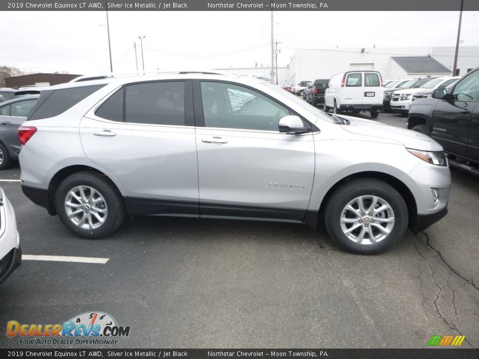 2019 Chevrolet Equinox LT AWD Silver Ice Metallic / Jet Black Photo #7
