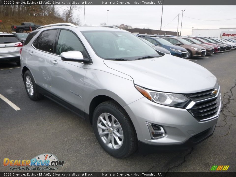 2019 Chevrolet Equinox LT AWD Silver Ice Metallic / Jet Black Photo #8