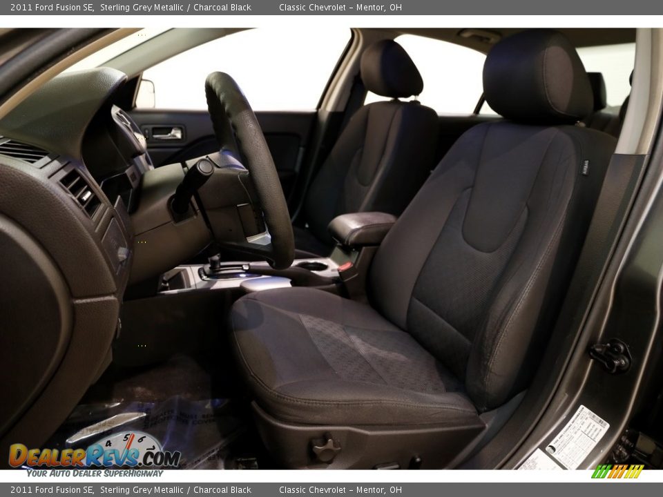 2011 Ford Fusion SE Sterling Grey Metallic / Charcoal Black Photo #5