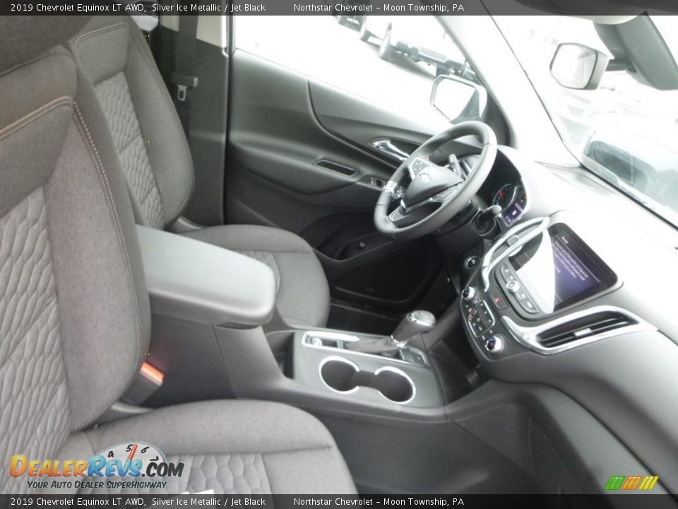 2019 Chevrolet Equinox LT AWD Silver Ice Metallic / Jet Black Photo #10