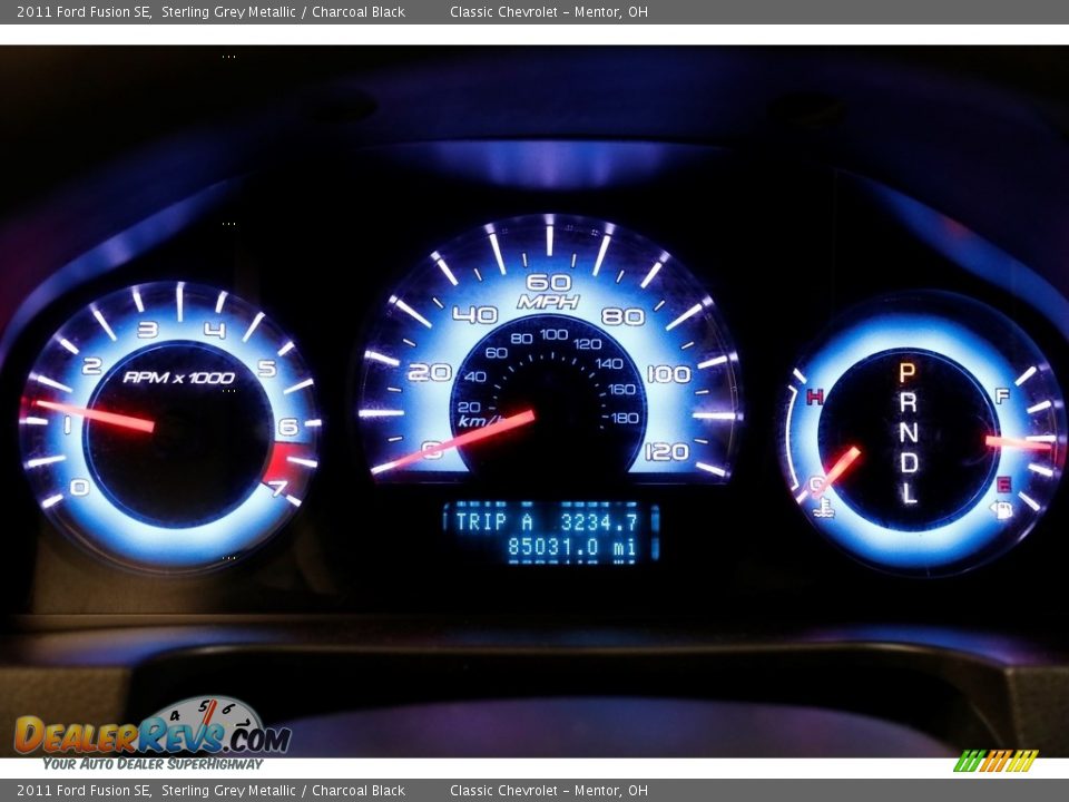 2011 Ford Fusion SE Sterling Grey Metallic / Charcoal Black Photo #8