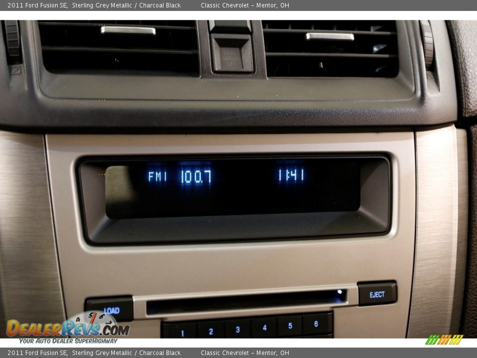2011 Ford Fusion SE Sterling Grey Metallic / Charcoal Black Photo #10