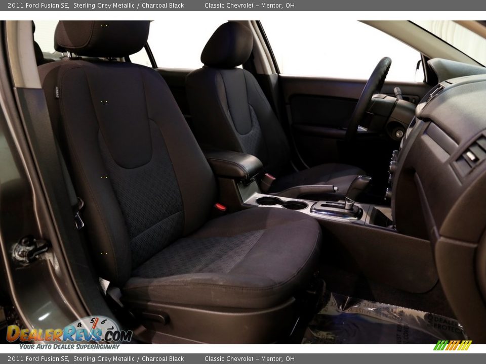 2011 Ford Fusion SE Sterling Grey Metallic / Charcoal Black Photo #12