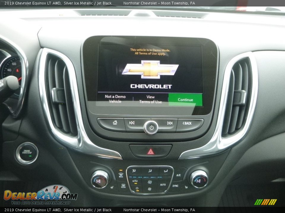 2019 Chevrolet Equinox LT AWD Silver Ice Metallic / Jet Black Photo #17