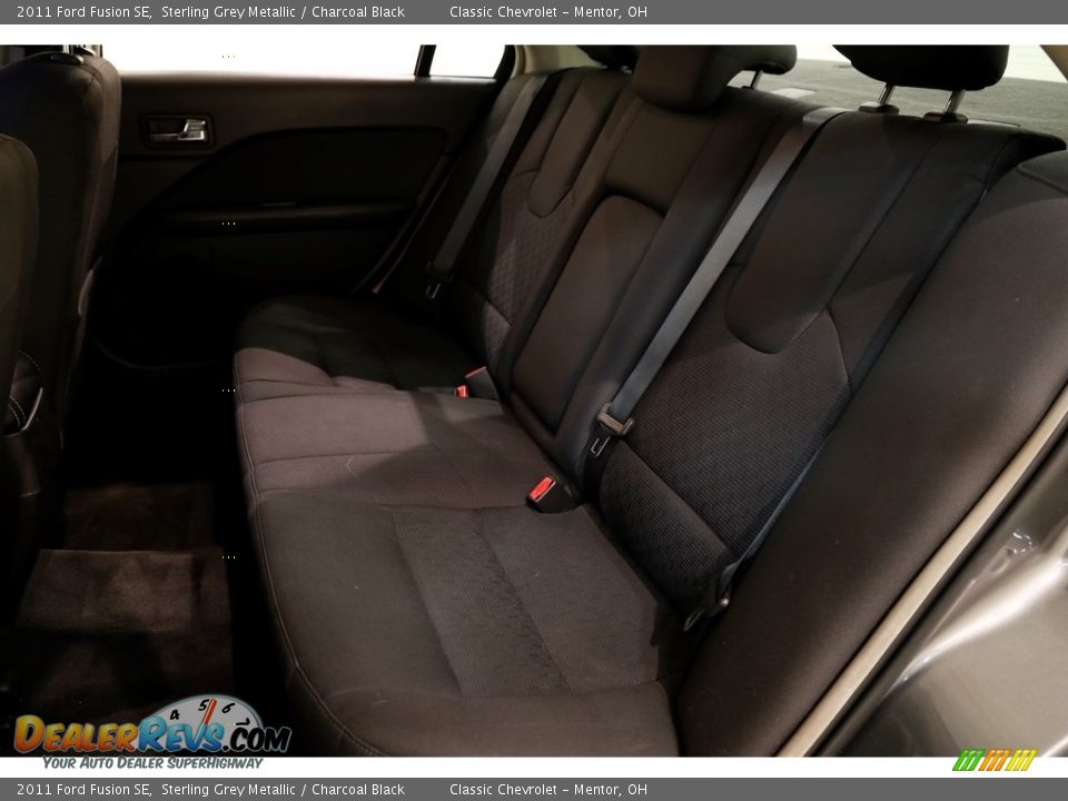 2011 Ford Fusion SE Sterling Grey Metallic / Charcoal Black Photo #14