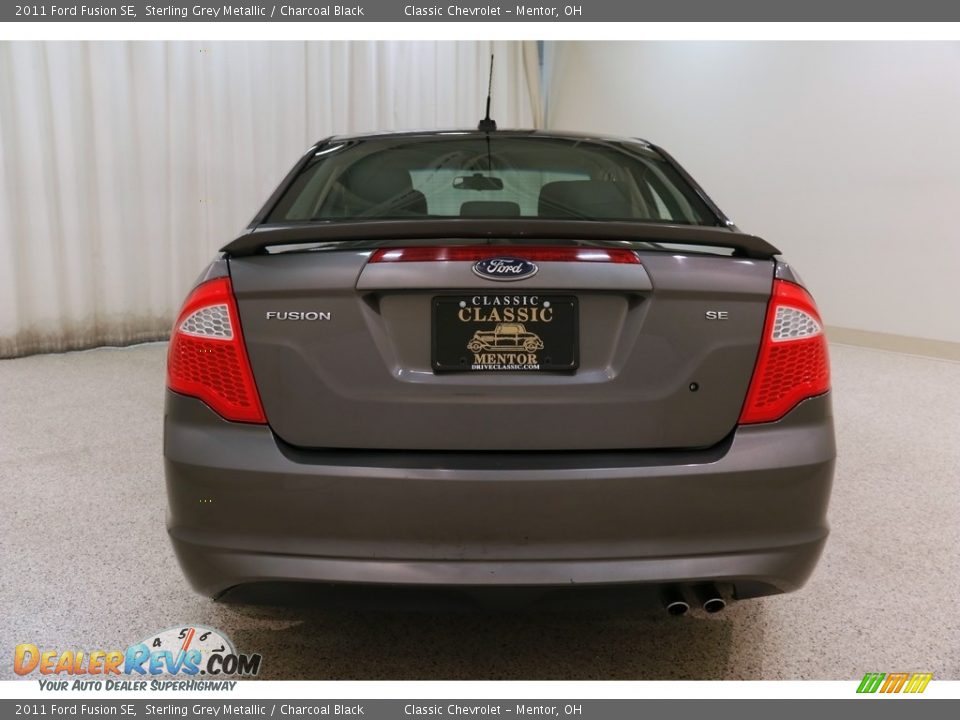 2011 Ford Fusion SE Sterling Grey Metallic / Charcoal Black Photo #15