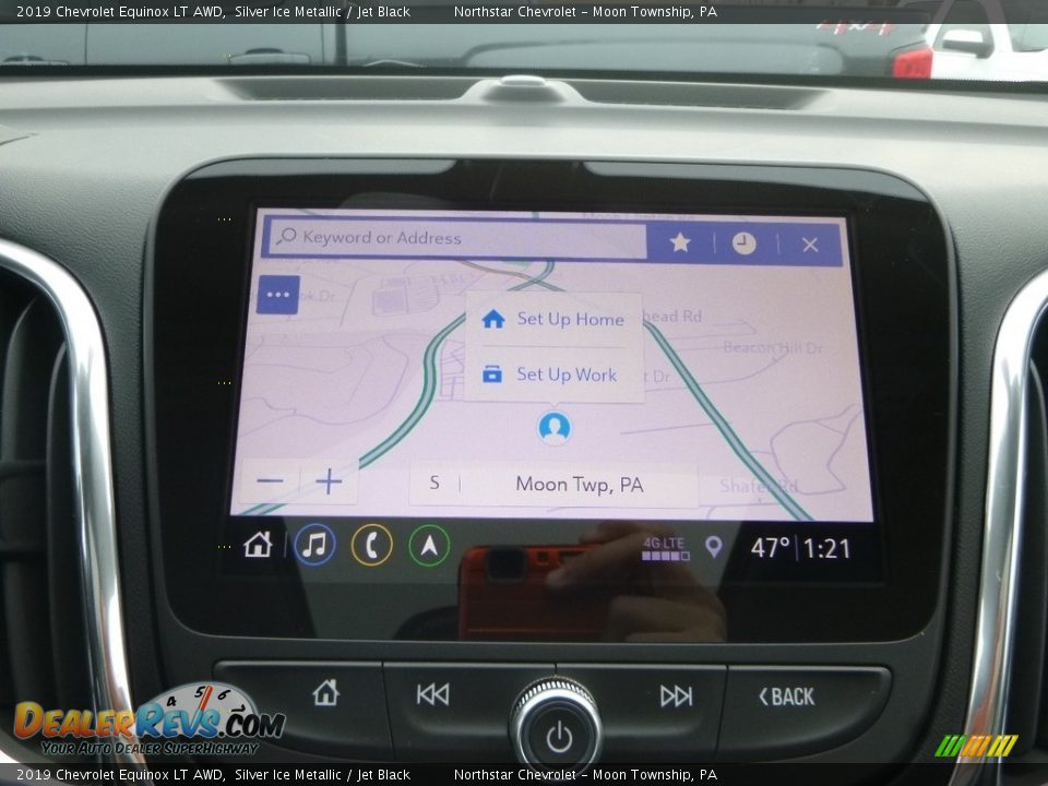 2019 Chevrolet Equinox LT AWD Silver Ice Metallic / Jet Black Photo #18