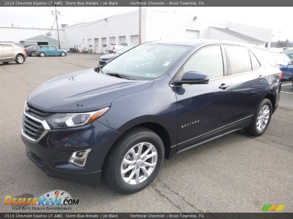 2019 Chevrolet Equinox LT AWD Storm Blue Metallic / Jet Black Photo #1