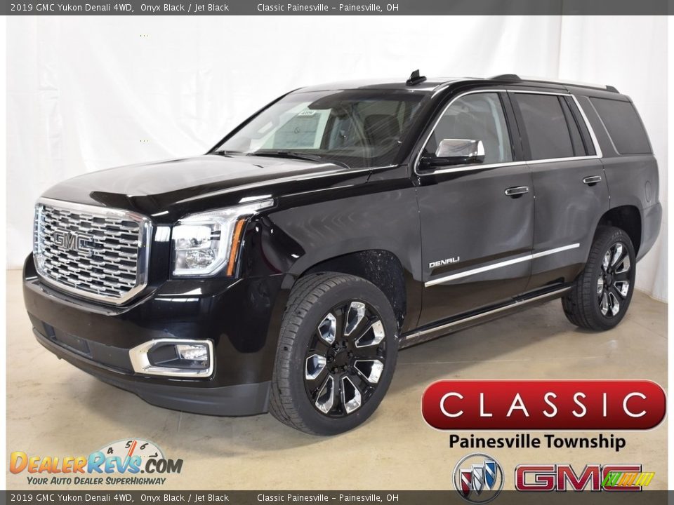 2019 GMC Yukon Denali 4WD Onyx Black / Jet Black Photo #1