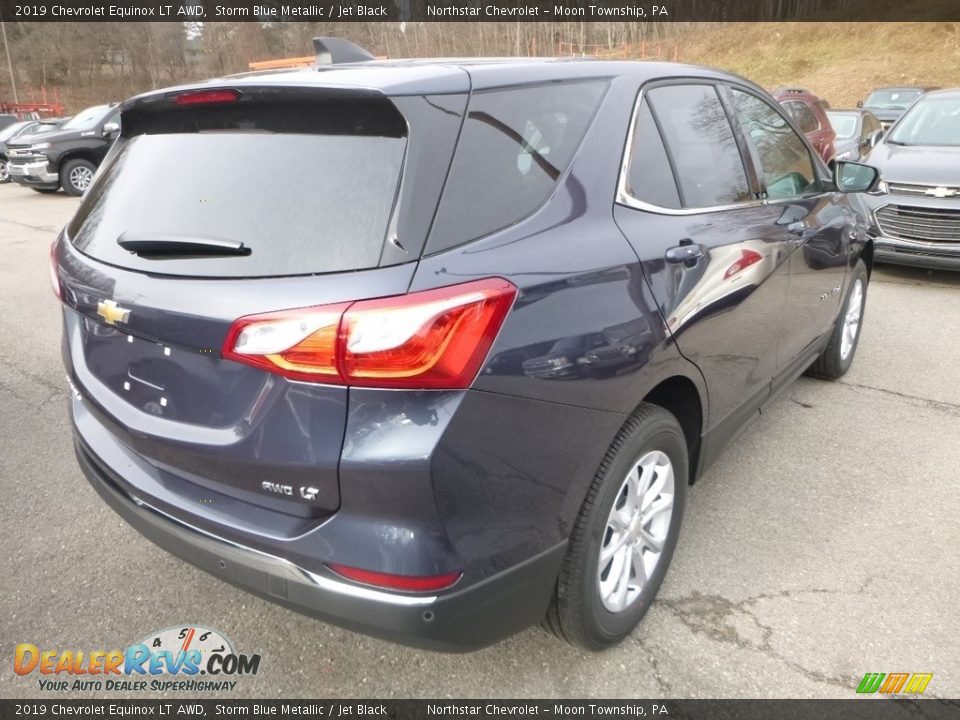 2019 Chevrolet Equinox LT AWD Storm Blue Metallic / Jet Black Photo #5