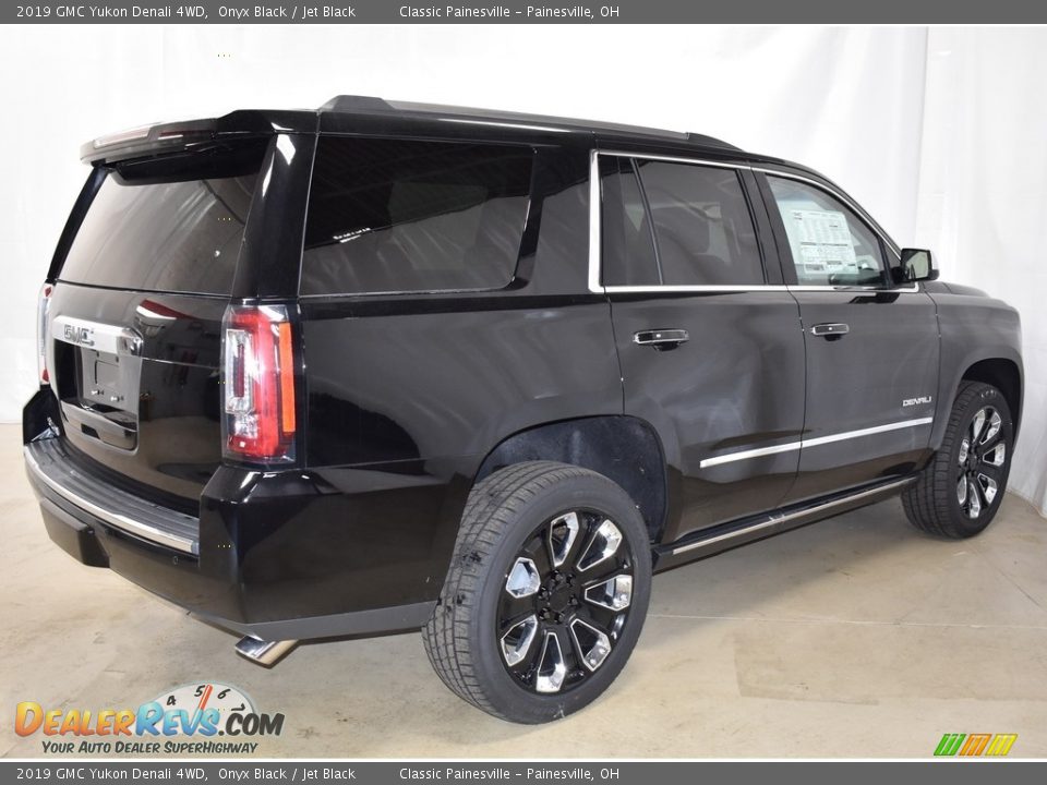 2019 GMC Yukon Denali 4WD Onyx Black / Jet Black Photo #2