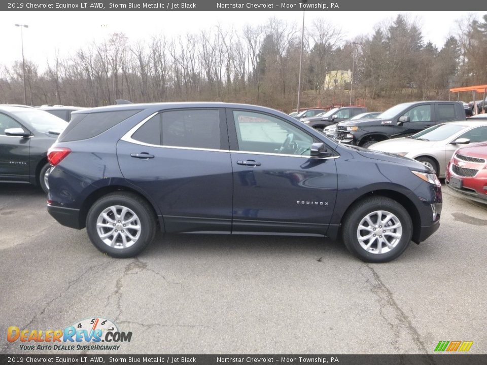 2019 Chevrolet Equinox LT AWD Storm Blue Metallic / Jet Black Photo #6