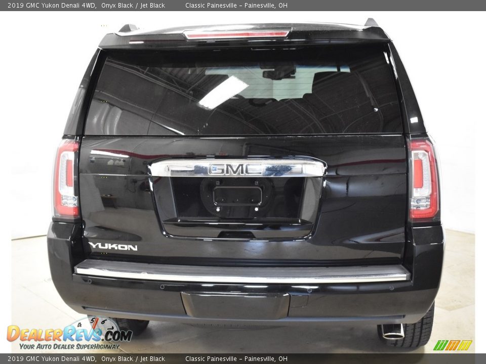 2019 GMC Yukon Denali 4WD Onyx Black / Jet Black Photo #3