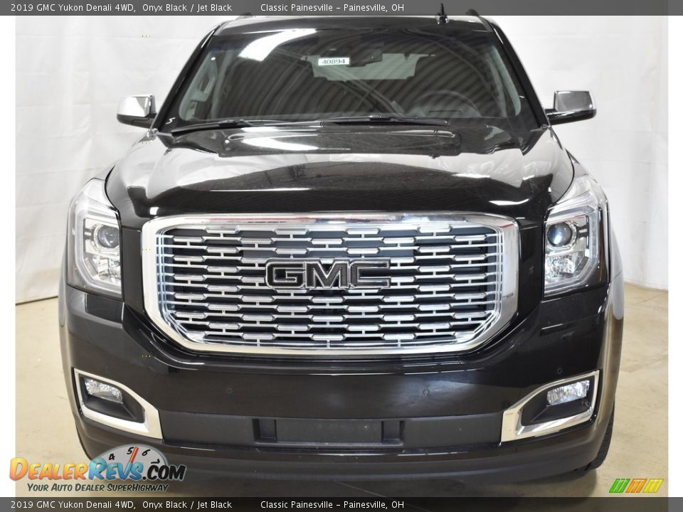 2019 GMC Yukon Denali 4WD Onyx Black / Jet Black Photo #4