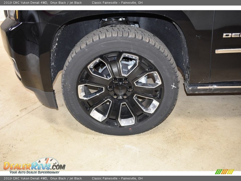 2019 GMC Yukon Denali 4WD Onyx Black / Jet Black Photo #5