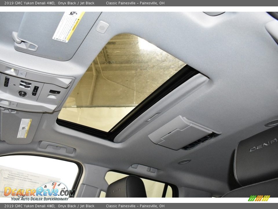 2019 GMC Yukon Denali 4WD Onyx Black / Jet Black Photo #6