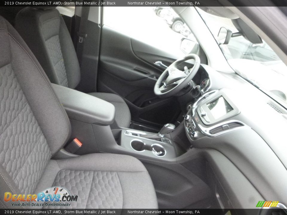 2019 Chevrolet Equinox LT AWD Storm Blue Metallic / Jet Black Photo #10