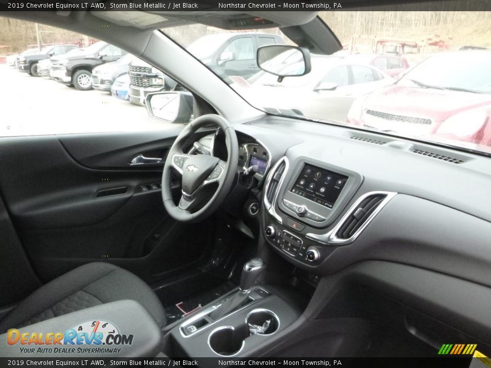 2019 Chevrolet Equinox LT AWD Storm Blue Metallic / Jet Black Photo #11
