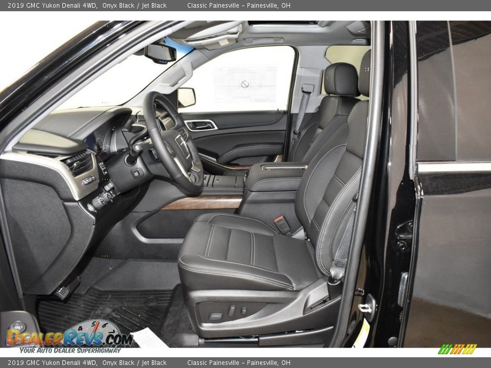2019 GMC Yukon Denali 4WD Onyx Black / Jet Black Photo #7