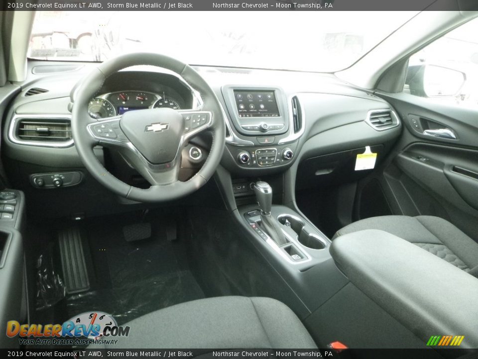 2019 Chevrolet Equinox LT AWD Storm Blue Metallic / Jet Black Photo #13