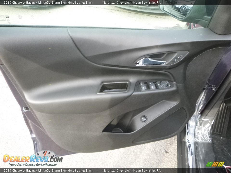 2019 Chevrolet Equinox LT AWD Storm Blue Metallic / Jet Black Photo #14