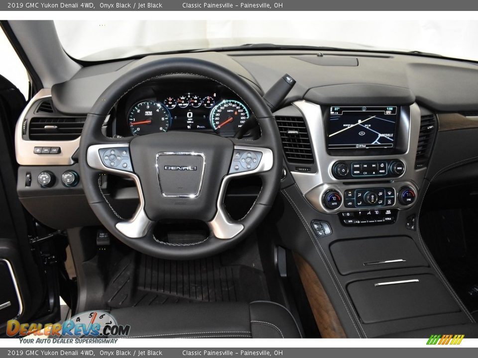 2019 GMC Yukon Denali 4WD Onyx Black / Jet Black Photo #10