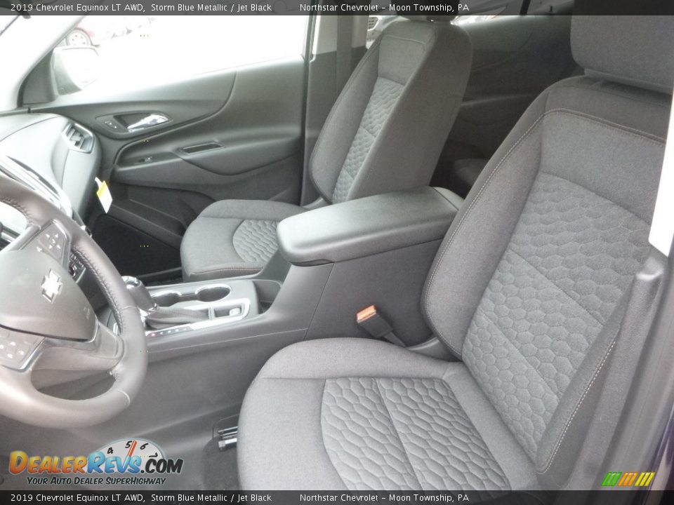 2019 Chevrolet Equinox LT AWD Storm Blue Metallic / Jet Black Photo #15